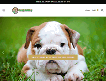 Tablet Screenshot of familybulldog.com